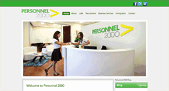 Desktop Screenshot of personnel2000.com